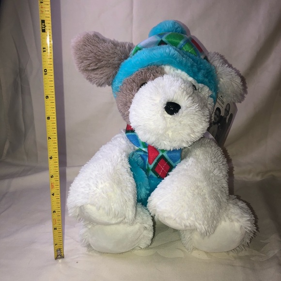 NWT Soft Furry Puppy Dog Plush for St Judes by Hugfun International; Stuffed Dog - Picture 8 of 12